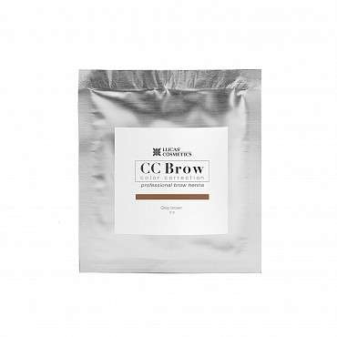 Хна для бровей, серо-коричневый (в саше) / CC Brow grey brown 5 г