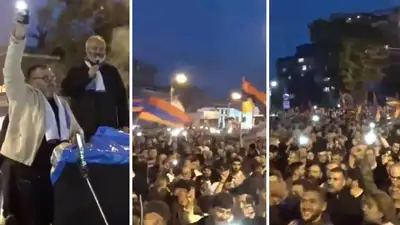 Полиция начала задерживать протестующих в центре Еревана